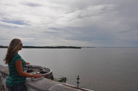 Observando a maré em São Luís - MA